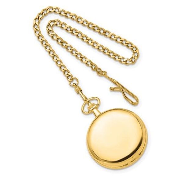 New Charles Hubert Gold-tone Pocket Watch - Picture 5 of 10